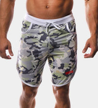 Cargar imagen en el visor de la galería, Nuevos pantalones cortos de culturismo para hombre, ropa deportiva de secado rápido de malla transpirable para entrenamiento de verano para hombre, pantalones cortos de playa para correr