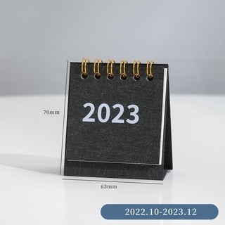 1 Pc 2023 INS Style Retro Calendar Creative Simple Planner Decoration Desk Calendar