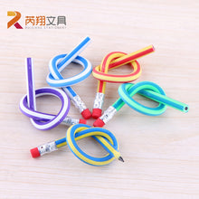 Load image into Gallery viewer, New Arrival 5PCS Cute Colorful Magic Bendy Flexible Soft Pencil with Eraser