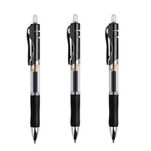 Load image into Gallery viewer, 3+20Pcs Ballpoint Pen And Refill Black Blue Red Ink Bullet 0.5mm Gel Pens