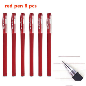 3+20Pcs Ballpoint Pen And Refill Black Blue Red Ink Bullet 0.5mm Gel Pens