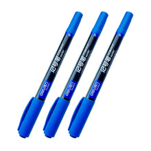 Charger l&#39;image dans la galerie, 3Pcs High Quality Waterproof Permanent dual Tip 0.5/1.0 mm Nib Black Blue Red Art Marker Pens