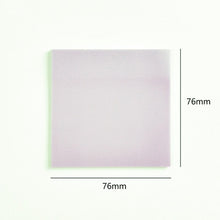 Cargar imagen en el visor de la galería, 50 hojas de libretas adhesivas transparentes publicadas (colores) 