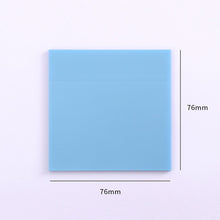 Cargar imagen en el visor de la galería, 50 hojas de libretas adhesivas transparentes publicadas (colores) 