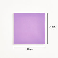 Cargar imagen en el visor de la galería, 50 hojas de libretas adhesivas transparentes publicadas (colores) 