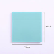 Cargar imagen en el visor de la galería, 50 hojas de libretas adhesivas transparentes publicadas (colores) 