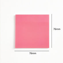 Cargar imagen en el visor de la galería, 50 hojas de libretas adhesivas transparentes publicadas (colores) 