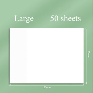 50sheets Transparent Posted it Sticky Notepads(Clear)
