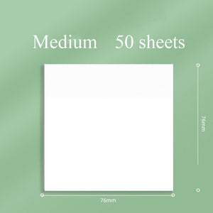 50sheets Transparent Posted it Sticky Notepads(Clear)