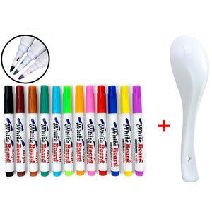 8/12 Colors Magical Water Painting Pen Set Whiteboard Markers