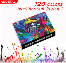 Load image into Gallery viewer, Andstal Brutfuner Colored Pencil 520/260/180/160/120/80/50/48/12 Watercolor Professional Drawing Pencils