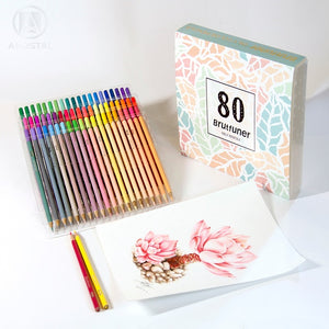 Andstal Brutfuner Colored Pencil 520/260/180/160/120/80/50/48/12 Watercolor Professional Drawing Pencils