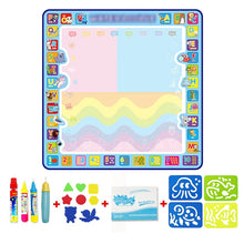 Charger l&#39;image dans la galerie, Coolplay Magic Water Drawing Mat with Magic Pens Montessori Toys Painting Board Educational