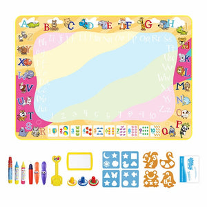 Coolplay Magic Water Drawing Mat with Magic Pens Montessori Toys Painting Board Educational