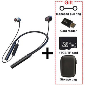 EARDECO 180 Hour Endurance Bluetooth Bass Wireless Headphones with Mic Stereo Neckband