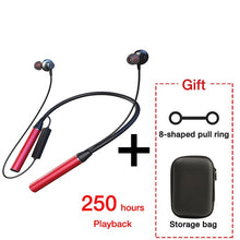 Load image into Gallery viewer, EARDECO 180 Hour Endurance Bluetooth Bass Wireless Headphones with Mic Stereo Neckband