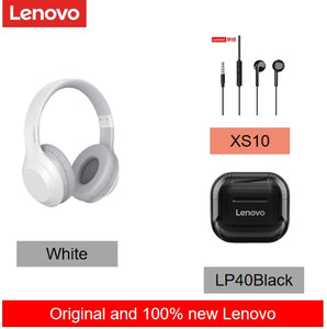 Lenovo Thinkplus TH10 LP40 TWS Stereo Headphone Bluetooth Earphones Music Headset with Mic for Mobile iPhone Sumsamg Android IOS