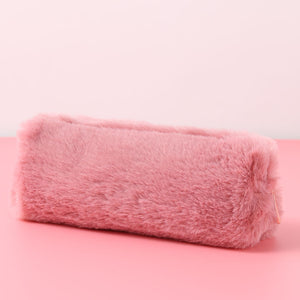 Cute fashion Plush Zipper Pencil Bag, Makeup Bags
