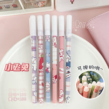 Load image into Gallery viewer, Haile 6Pc/Set Kawaii Game Cartoons Neutral Erasable Pen 0.5mm blue Gel Pens Washable Handle