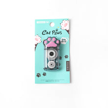 Cargar imagen en el visor de la galería, 5mm * 6m White Out Cute Cat Claw Corrector Tape Pen 