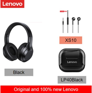 Lenovo Thinkplus TH10 LP40 TWS Stereo Headphone Bluetooth Earphones Music Headset with Mic for Mobile iPhone Sumsamg Android IOS