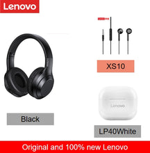 Load image into Gallery viewer, Lenovo Thinkplus TH10 LP40 TWS Stereo Headphone Bluetooth Earphones Music Headset with Mic for Mobile iPhone Sumsamg Android IOS