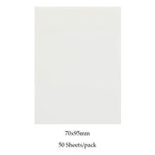 Load image into Gallery viewer, MOHAMM 50/100 Sheets Transparent Waterproof Posted It Sticky Notepads