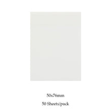 Load image into Gallery viewer, MOHAMM 50/100 Sheets Transparent Waterproof Posted It Sticky Notepads
