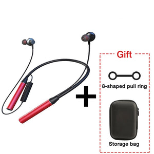 EARDECO 180 Hour Endurance Bluetooth Bass Wireless Headphones with Mic Stereo Neckband