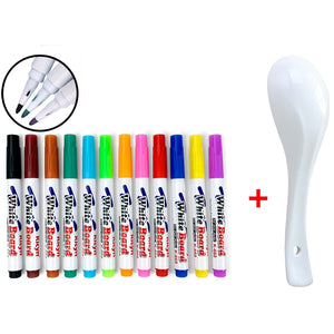 8/12 Colors Magical Water Painting Pen Set Whiteboard Markers