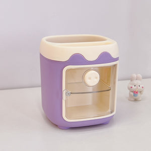 1PC Kawaii Pig Desk Organizer Multifunction