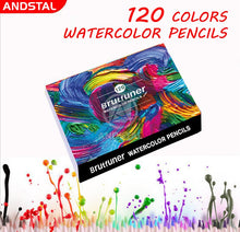 Load image into Gallery viewer, Andstal Brutfuner Colored Pencil 520/260/180/160/120/80/50/48/12 Watercolor Professional Drawing Pencils