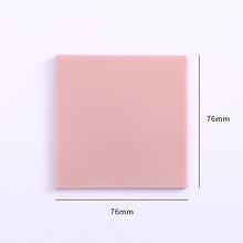 Cargar imagen en el visor de la galería, 50 hojas de libretas adhesivas transparentes publicadas (colores) 