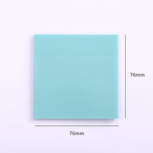 Cargar imagen en el visor de la galería, 50 hojas de libretas adhesivas transparentes publicadas (colores) 