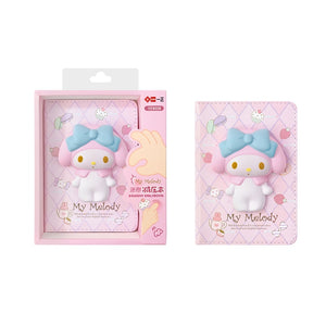 Sanrio Kawaii Hello Kitty Cinnamoroll Melody School Pencils, Pen Case