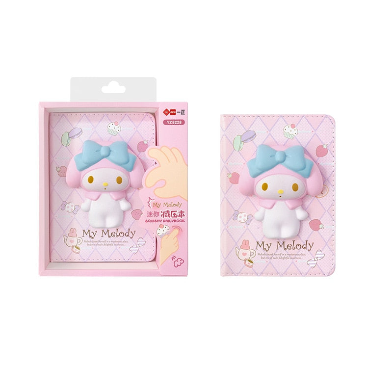 Sanrio Kawaii Hello Kitty Cinnamoroll Melody School Pencils, Pen Case