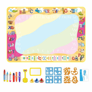 Coolplay Magic Water Drawing Mat with Magic Pens Montessori Toys Painting Board Educational