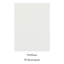 Load image into Gallery viewer, MOHAMM 50/100 Sheets Transparent Waterproof Posted It Sticky Notepads