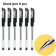 Load image into Gallery viewer, 3+20Pcs Ballpoint Pen And Refill Black Blue Red Ink Bullet 0.5mm Gel Pens