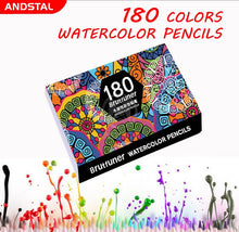 Load image into Gallery viewer, Andstal Brutfuner Colored Pencil 520/260/180/160/120/80/50/48/12 Watercolor Professional Drawing Pencils