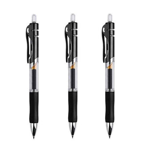 3+20Pcs Ballpoint Pen And Refill Black Blue Red Ink Bullet 0.5mm Gel Pens