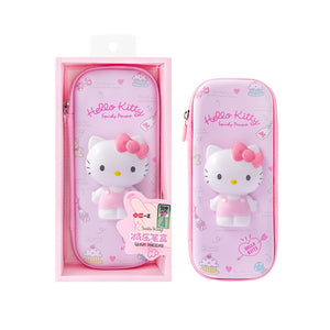 Sanrio Kawaii Hello Kitty Cinnamoroll Melody School Pencils, Pen Case