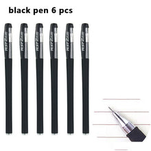 Load image into Gallery viewer, 3+20Pcs Ballpoint Pen And Refill Black Blue Red Ink Bullet 0.5mm Gel Pens