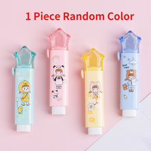 Load image into Gallery viewer, Kawaii Push-pull Design Cat Paw Portable Rubber Eraser Cute Erasers for Kids