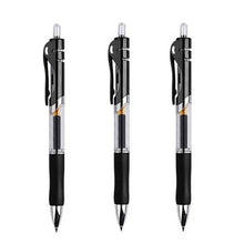 Charger l&#39;image dans la galerie, 0.5mm Retractable Gel Pens Set Black/red/blue Ink Ballpoint for Writing Refills
