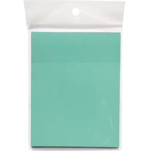 50 hojas de libretas adhesivas transparentes publicadas (colores) 