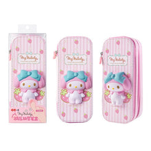 Load image into Gallery viewer, Sanrio Kawaii Hello Kitty Cinnamoroll Melody School Pencils, Pen Case