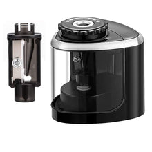 Charger l&#39;image dans la galerie, Electric Auto Pencil Sharpener Safe Student Helical Steel Blade Sharpener for Artists