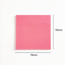 Cargar imagen en el visor de la galería, 50 hojas de libretas adhesivas transparentes publicadas (colores) 