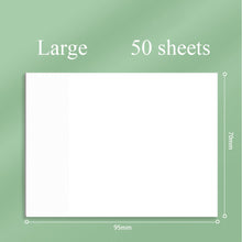 Charger l&#39;image dans la galerie, 50sheets Transparent Posted it Sticky Notepads(Clear)